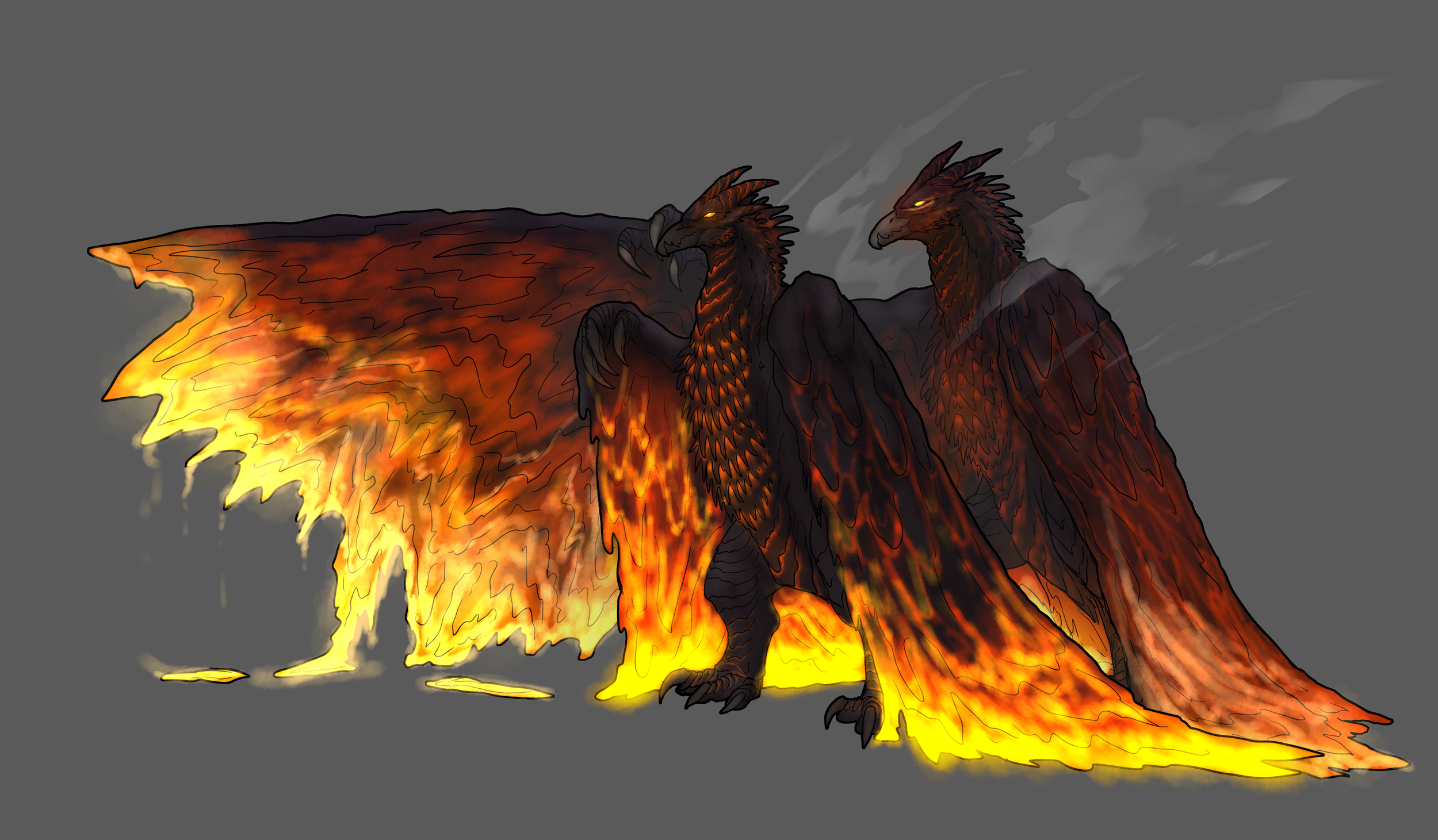 Click to change the View Scorn and Scorch (COMM by Geekgoji)