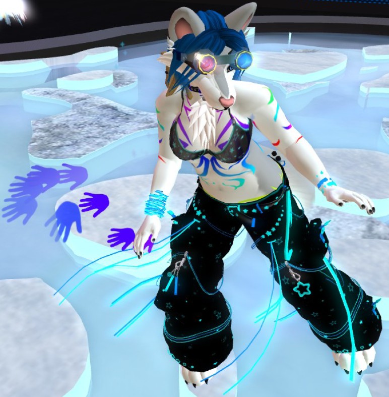 Click to change the View Dance rave - second life
