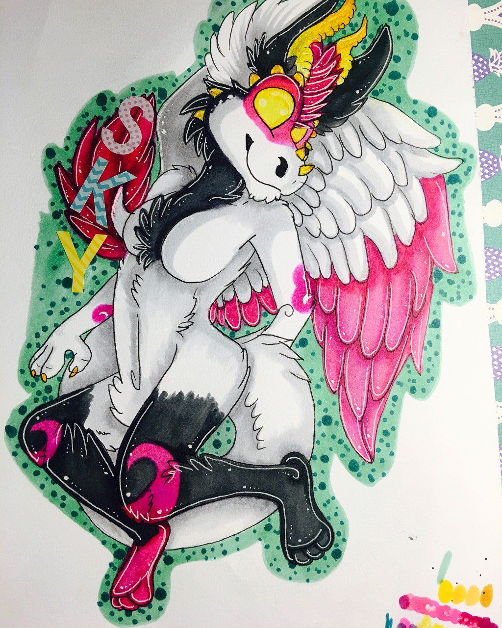 Click to change the View Sky full body large commission