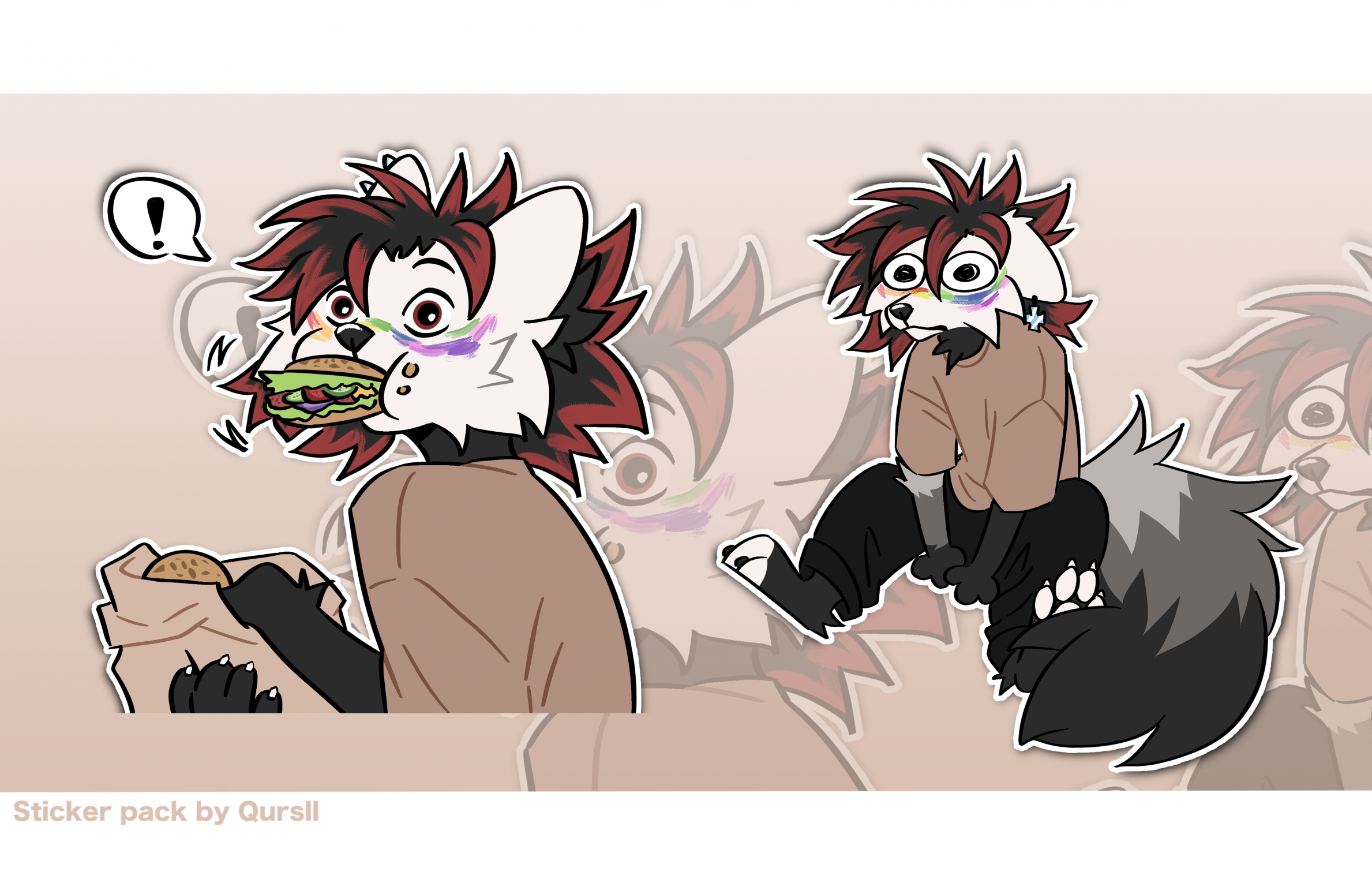 Click to change the View Small sets of stickers for a friend