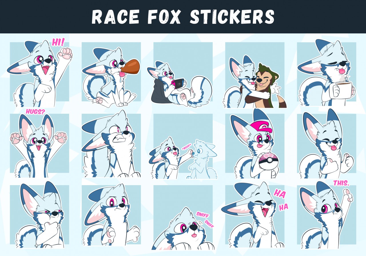 Racefox Sticker Add-On