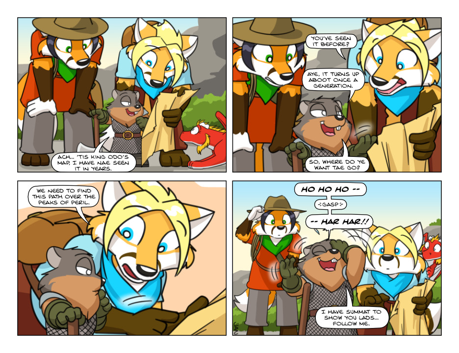 THE TROUBLE WITH TREASURE (Page 22)