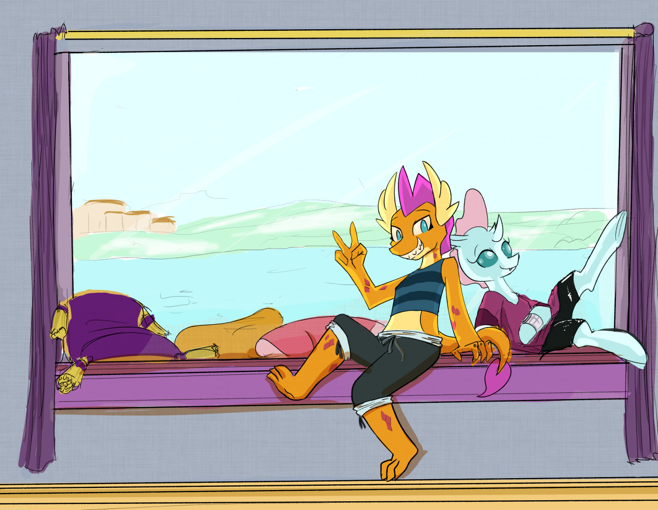 Click to change the View Smolder and Ocellus