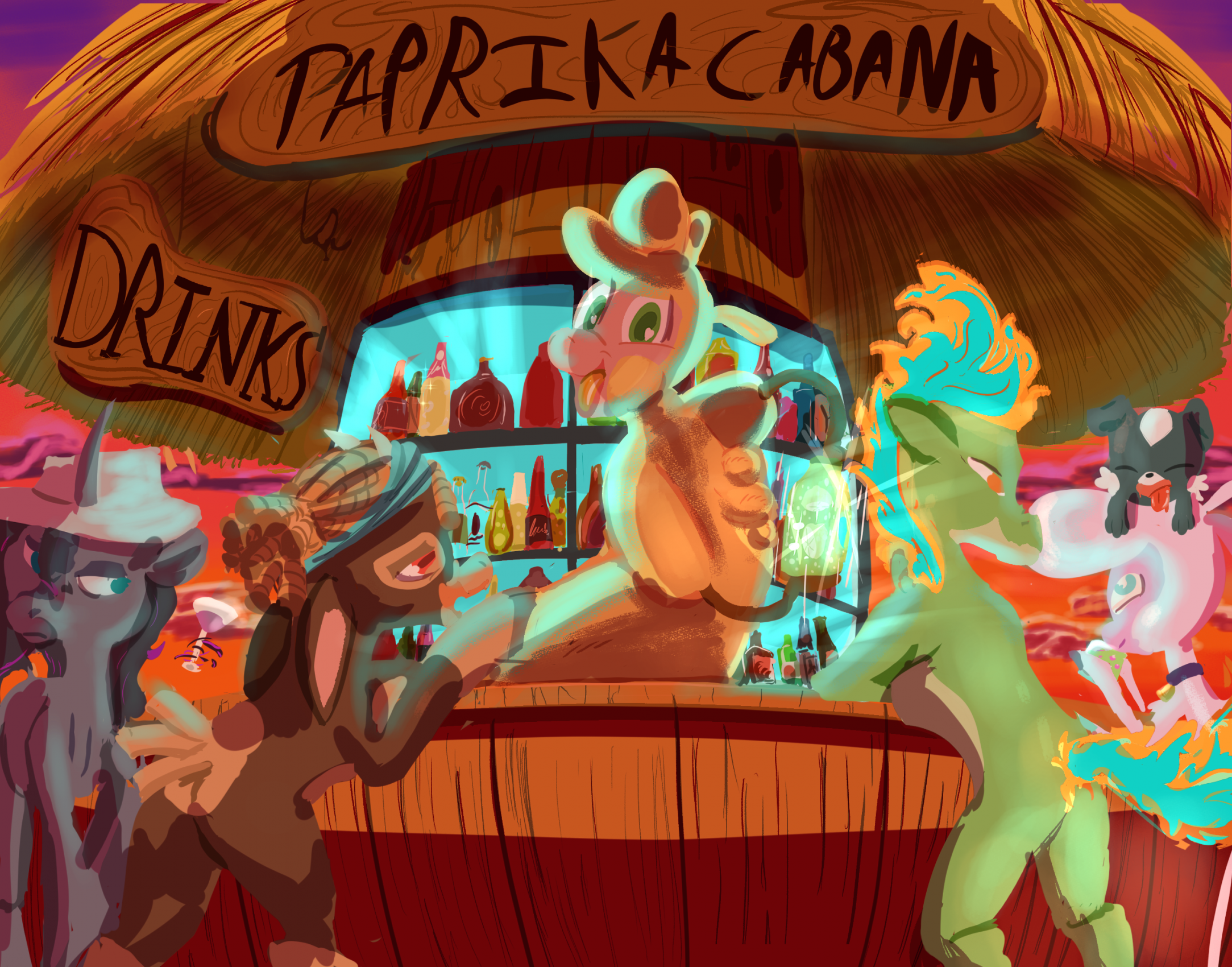 Click to change the View Paprika Cabana