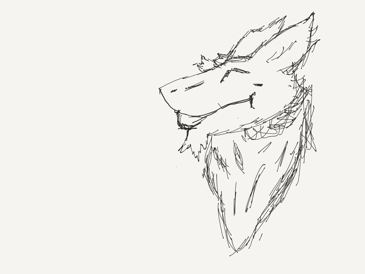 Click to change the View First Sergal Drawing