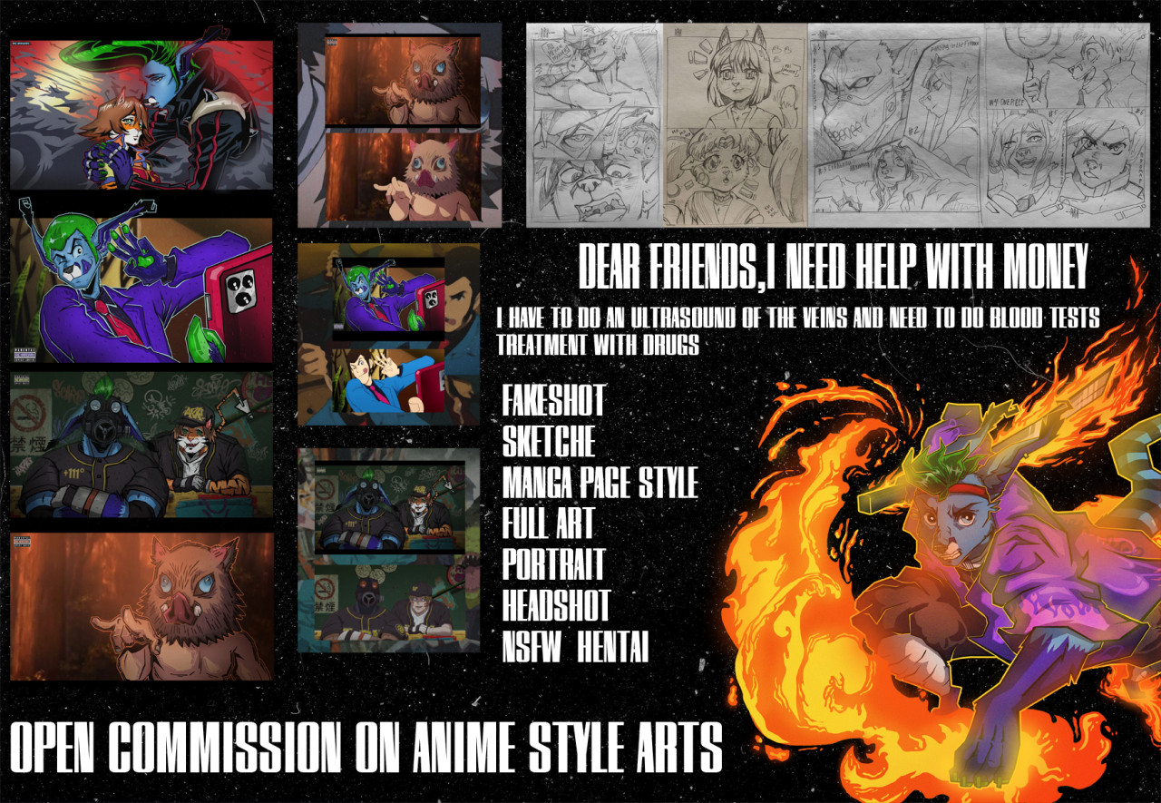 Open Commission on anime style arts