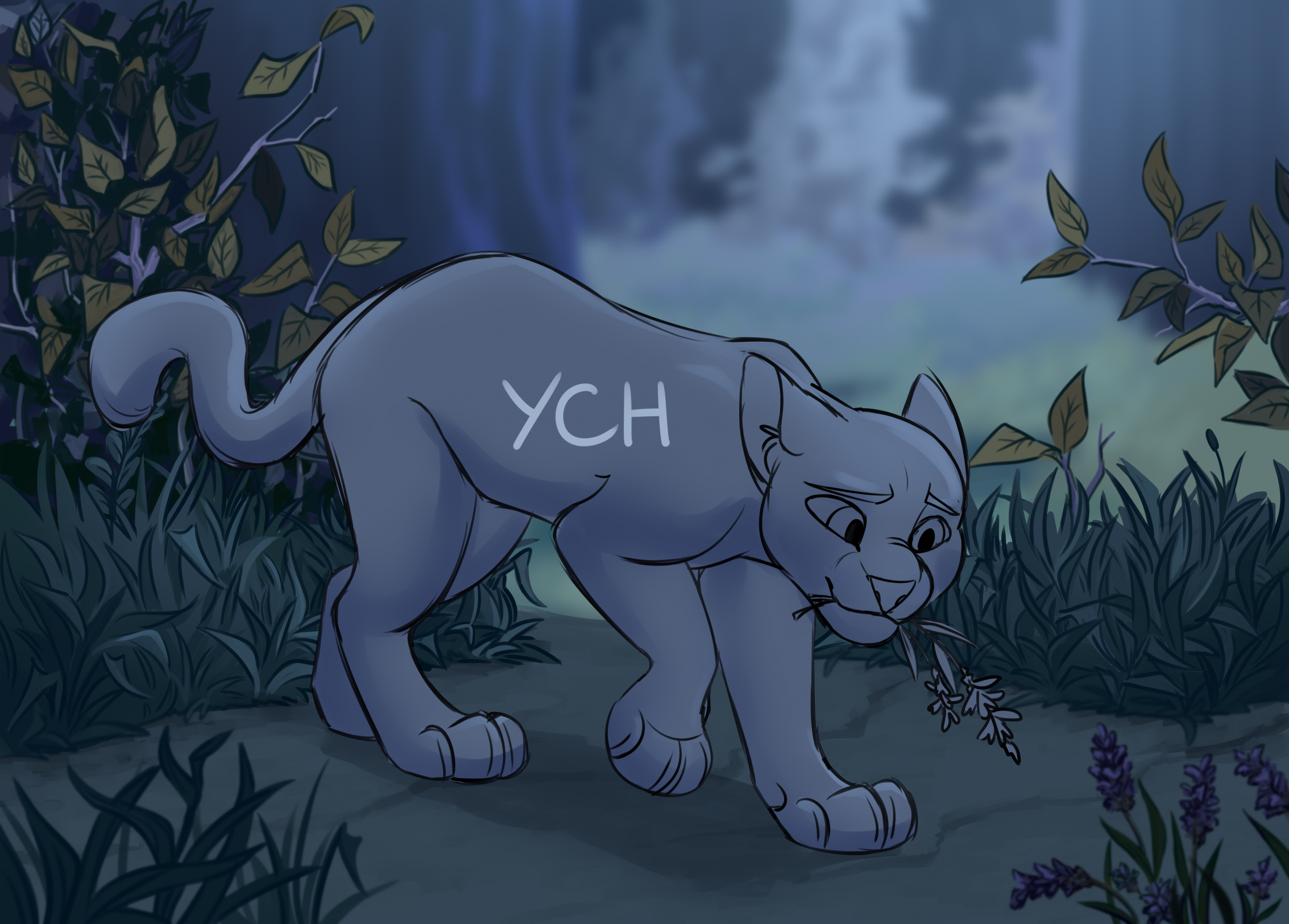 Herbs gathering 20$ YCH | CLOSED