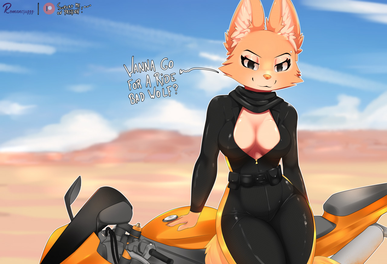 Wanna Go For A Ride Bad Wolf Fanart Diane Foxington By Romancruzzz Fur Affinity Dot Net