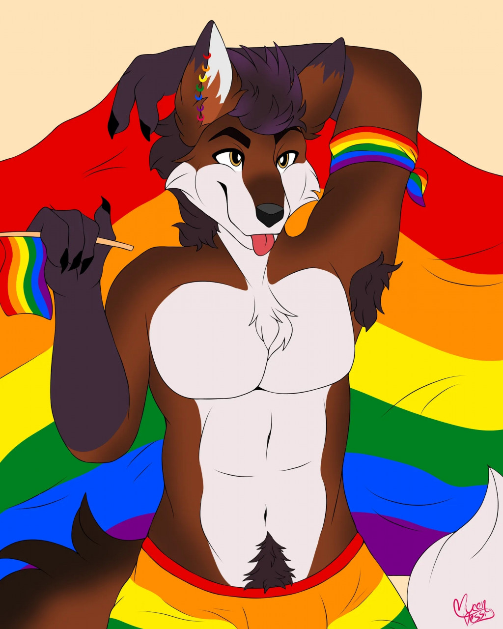 Click to change the View Pride Month YCH