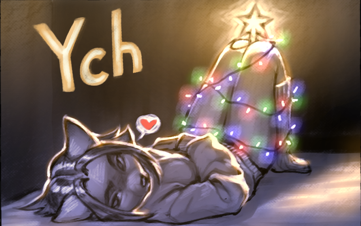 YCH "Feet Christmas tree🎄🧦"