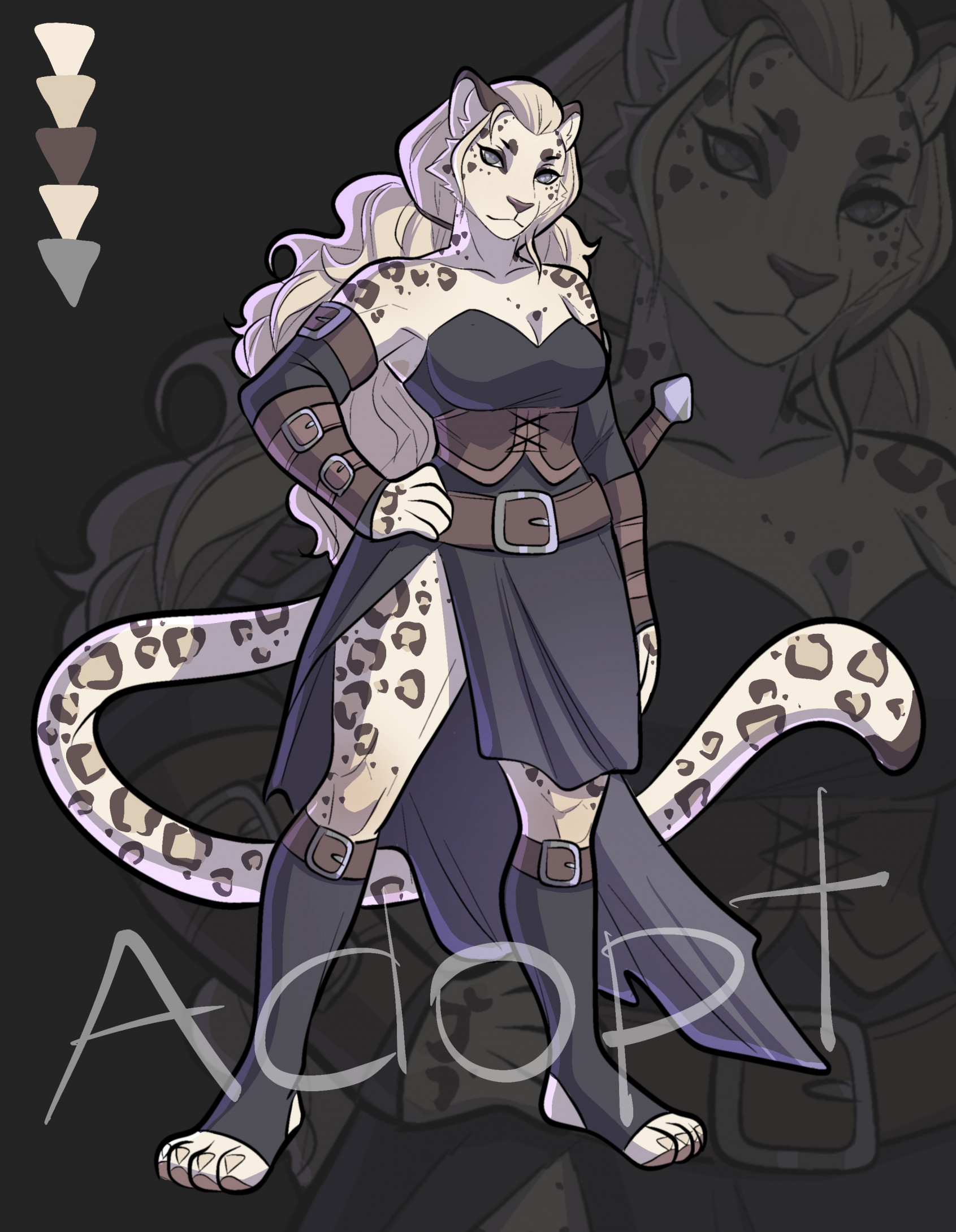 Snow leopard adopt