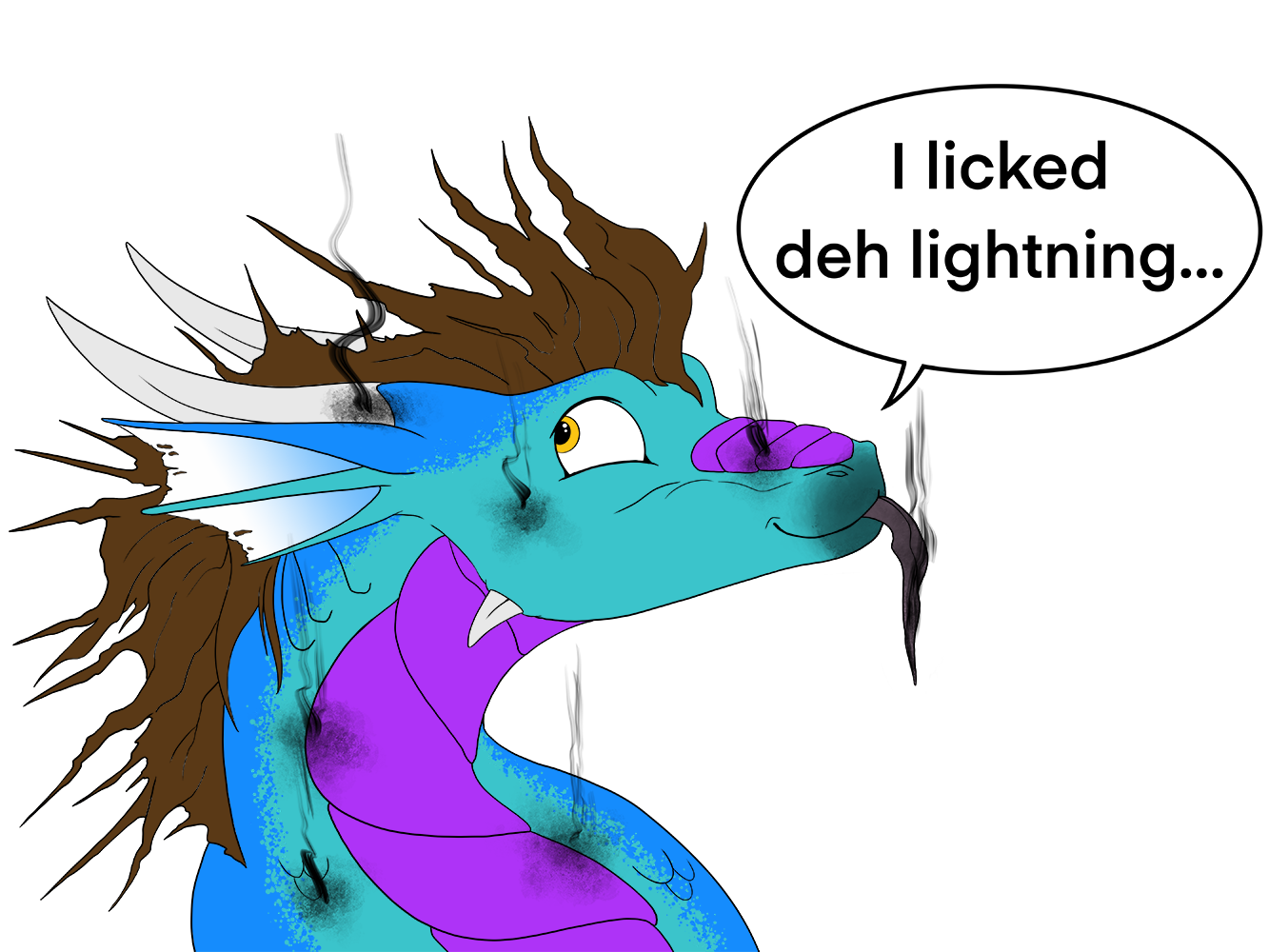 Don't lick the lightning