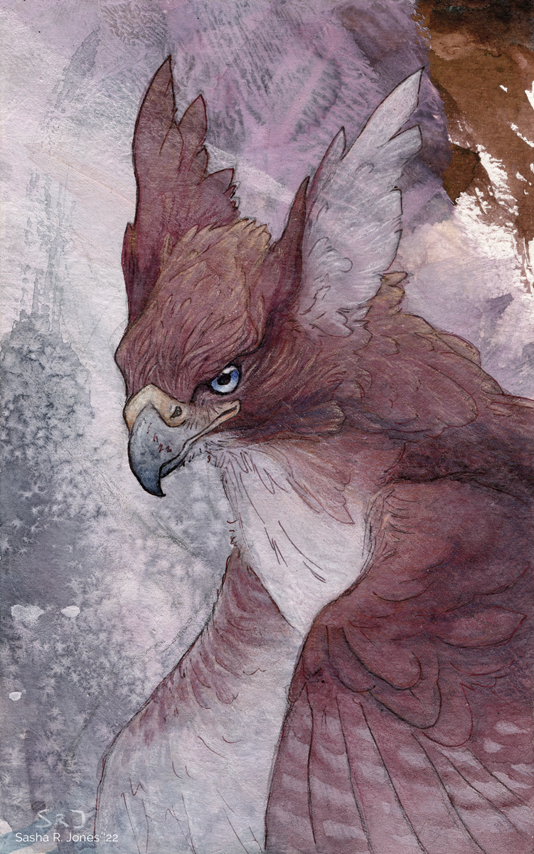 Maroon Hawkgryph