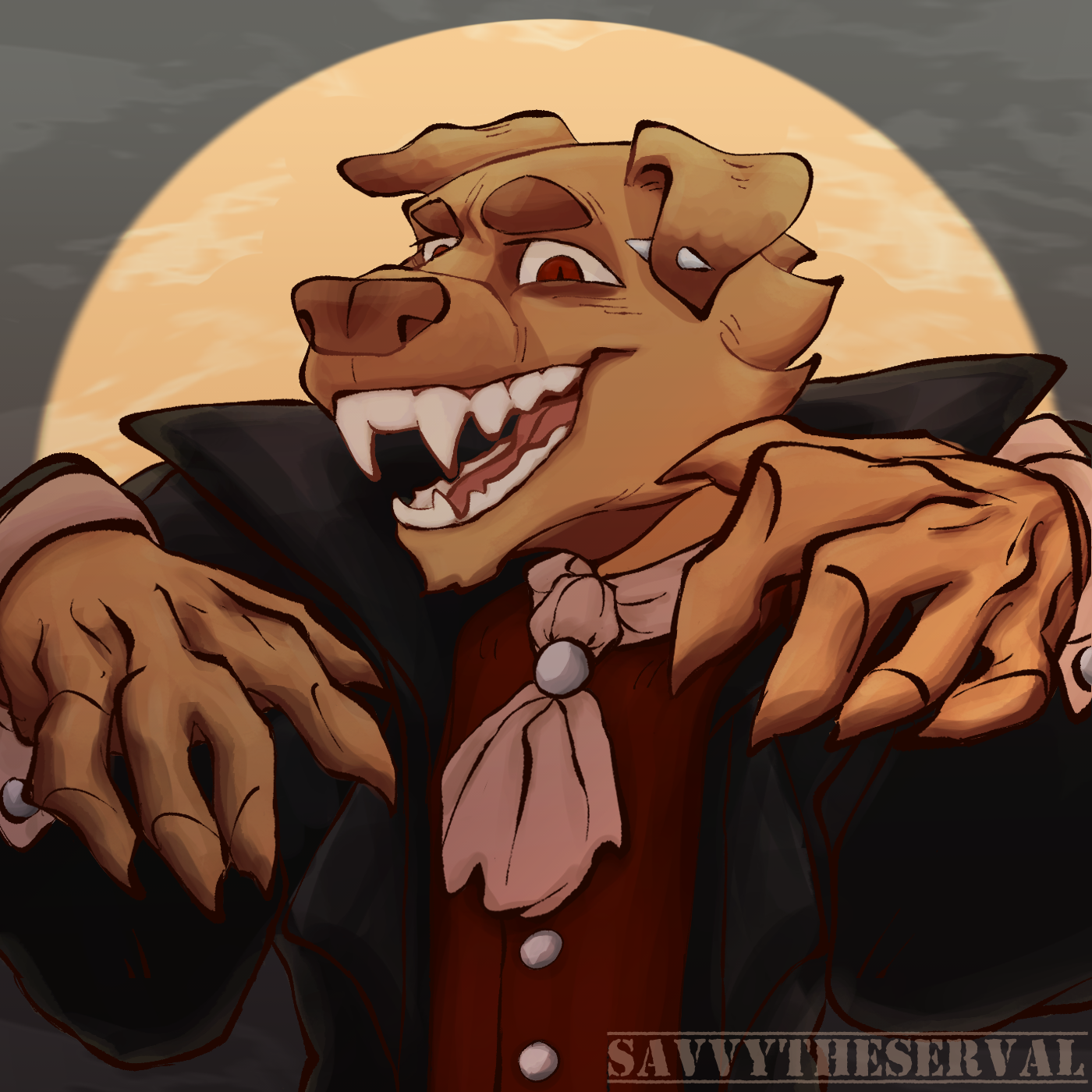 Click to change the View A Scary Vampire Lab! - Adopt PFP