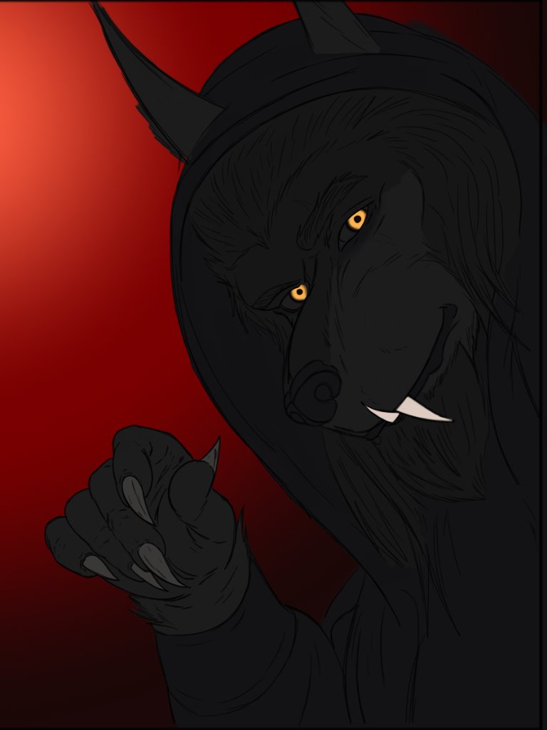 Wolfy portrait