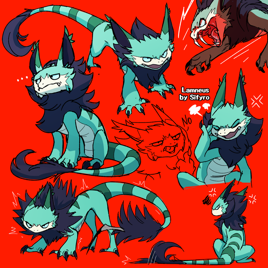 Lamneus doodles