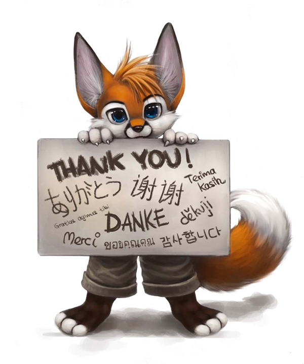 Click to change the View Thank You