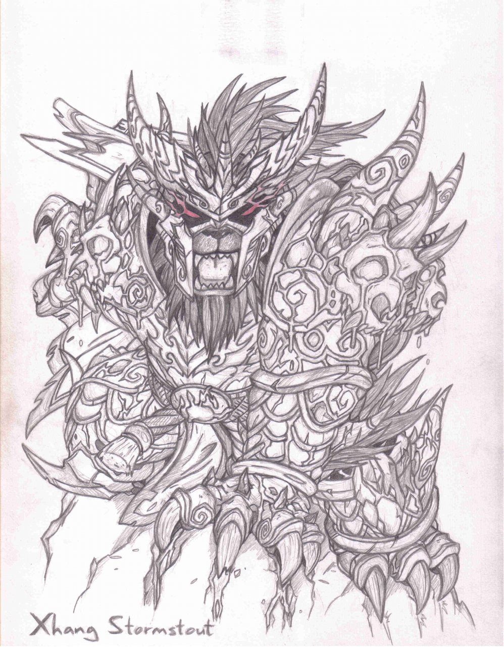 Shang Stormstout (not colored)