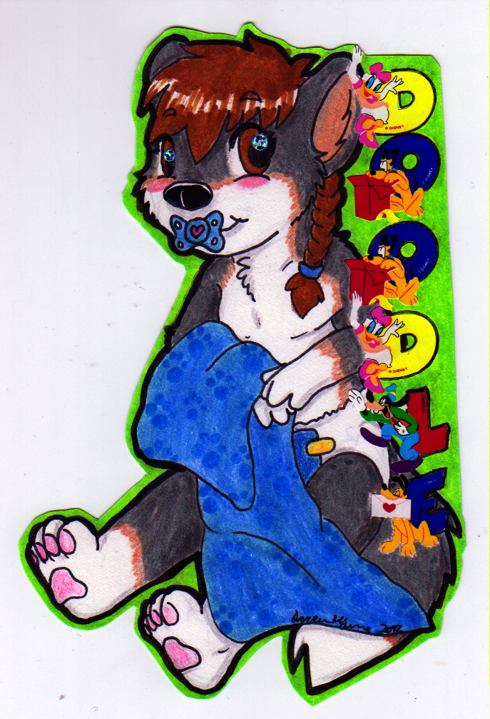 Doodle badge 1 of 2