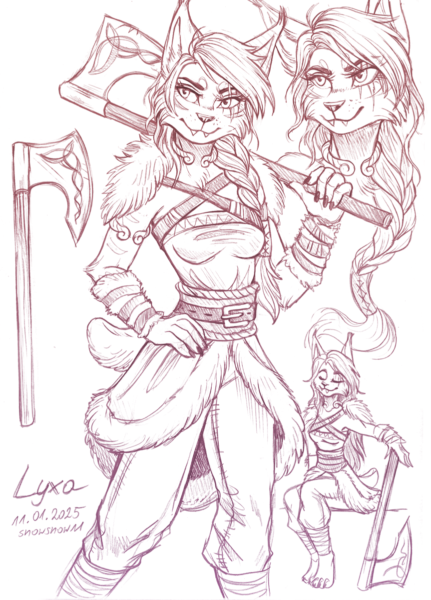 ~Fierce barbarian Lyxa~