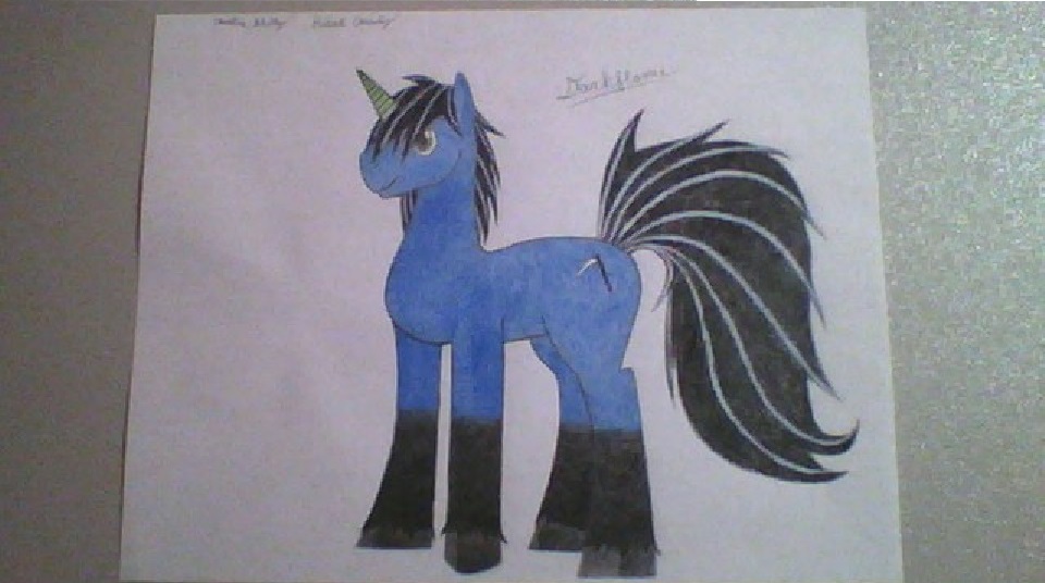 Sojiro the sword pony ^^ my OC