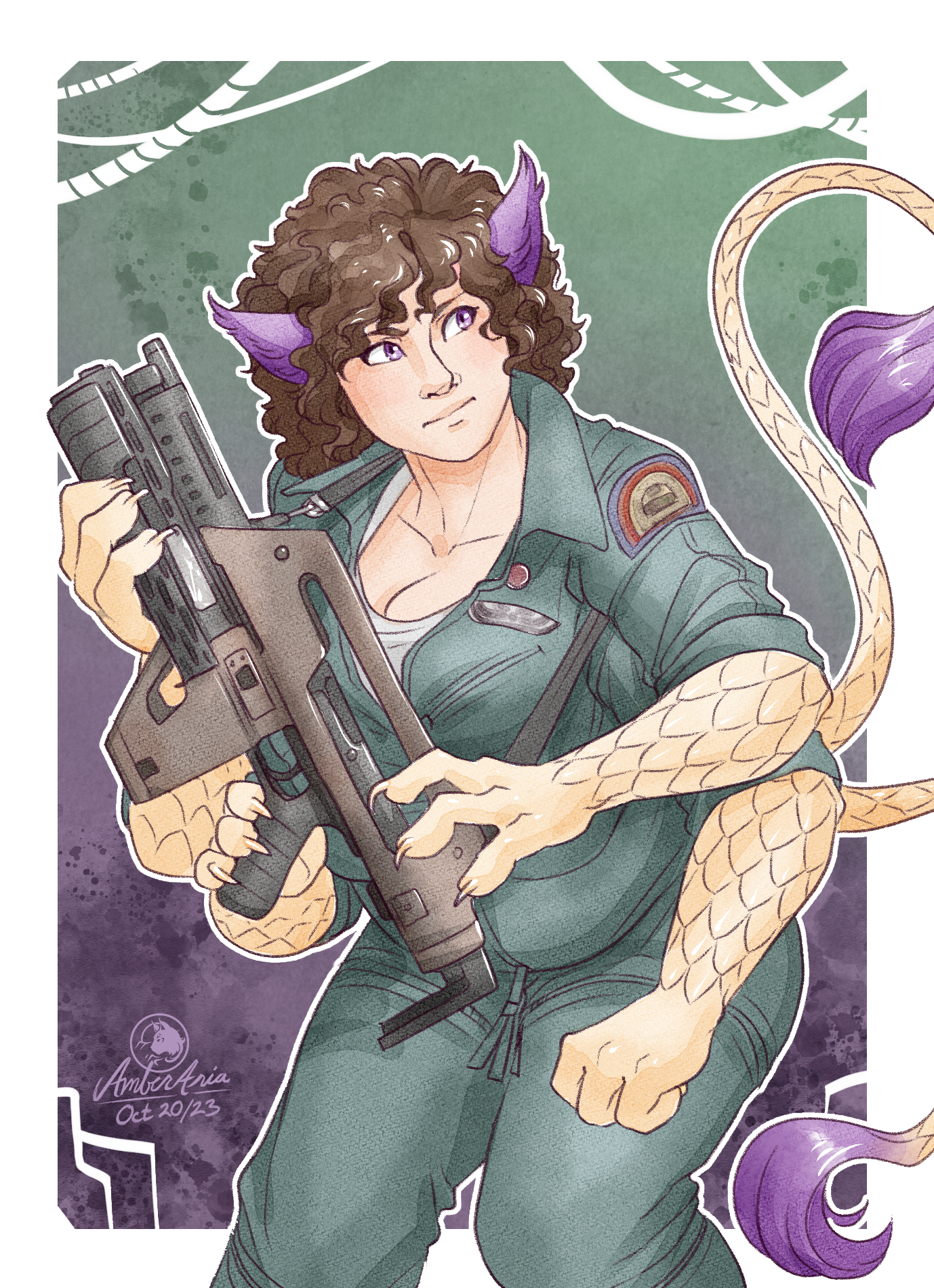 Click to change the View Auri Regii as Ellen Ripley, by AmberAria