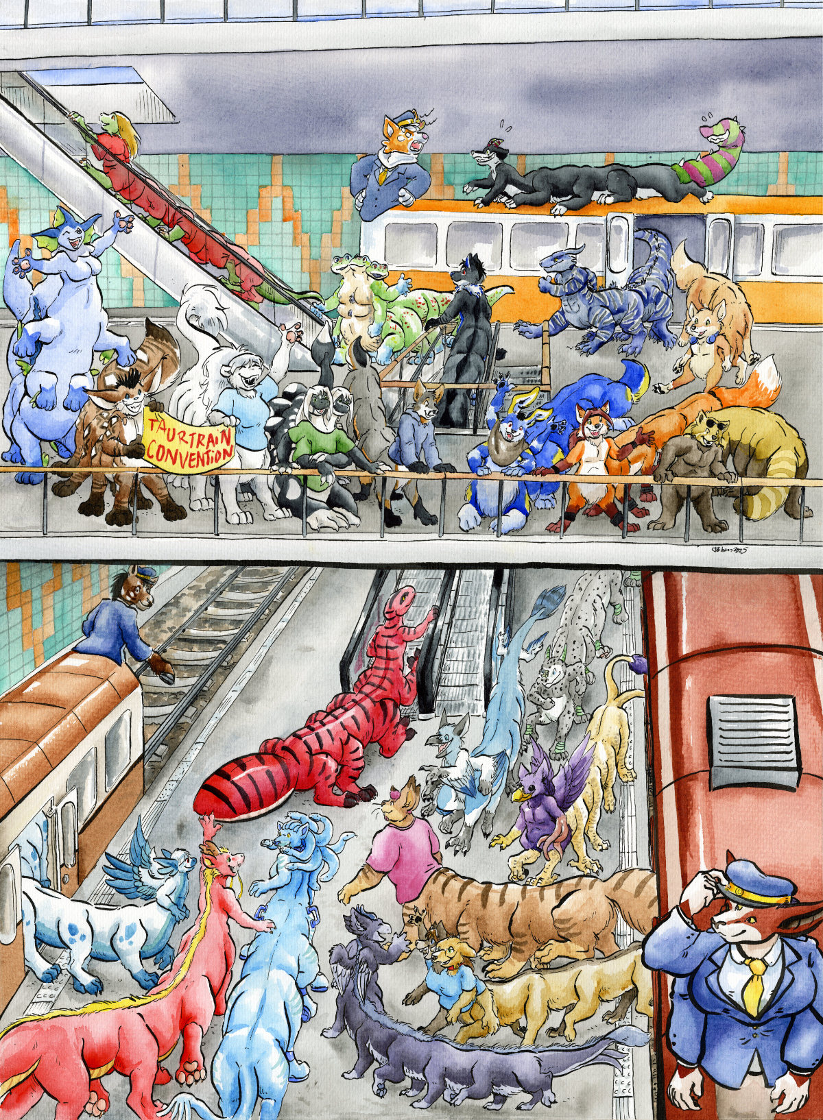 Click to change the View Taur Train Train Convention