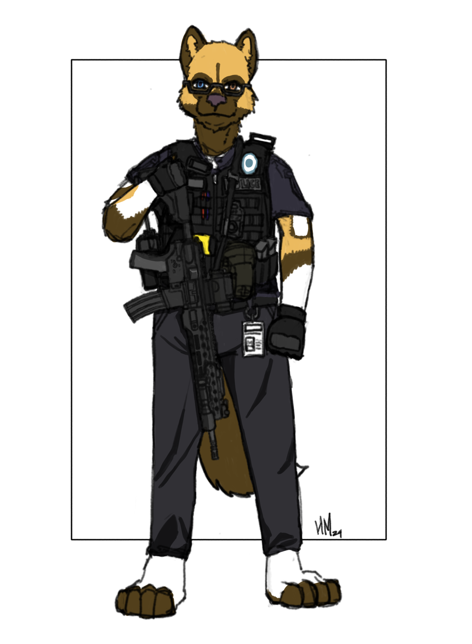 Chase. Zootopia PD road patrol