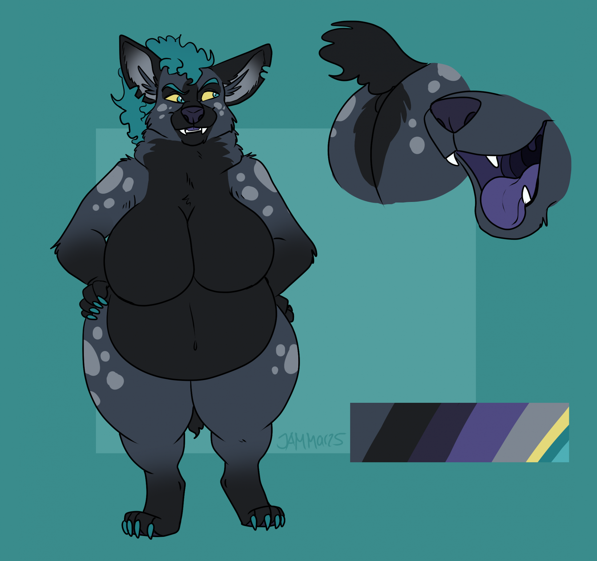 Click to change the View 👑 QUEEN BEA 🐝 (Art by ChubbyJam)