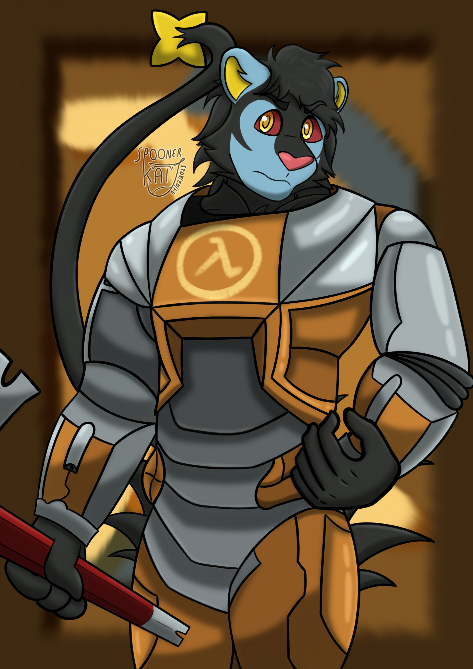 Click to change the View Luxray as Gordon Freeman