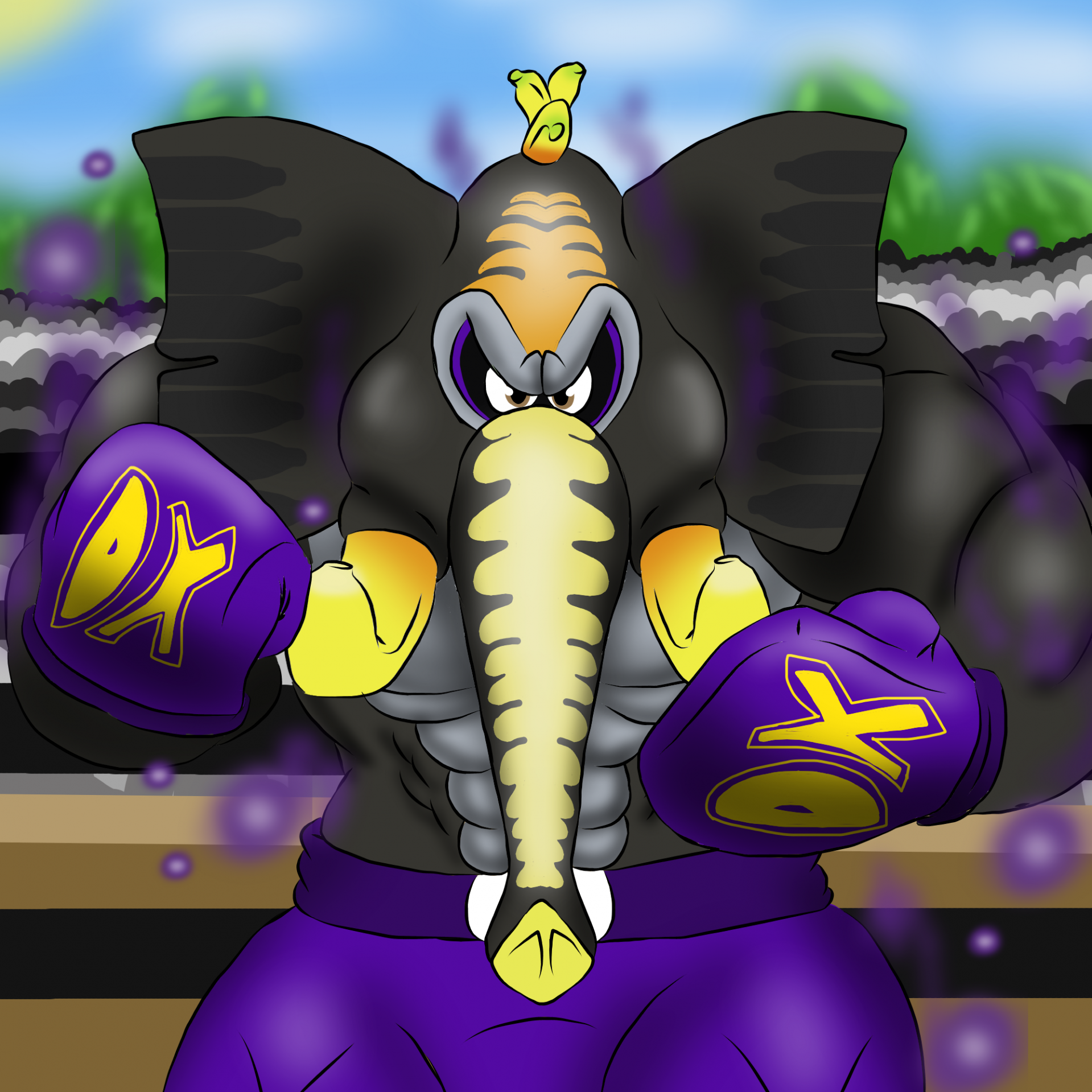 Click to change the View boxing you vs DK elephant bananza