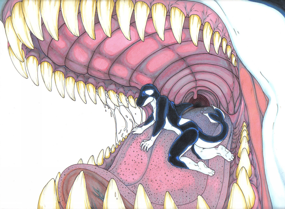 Click to change the View Orca mouth commission - By Kamilya