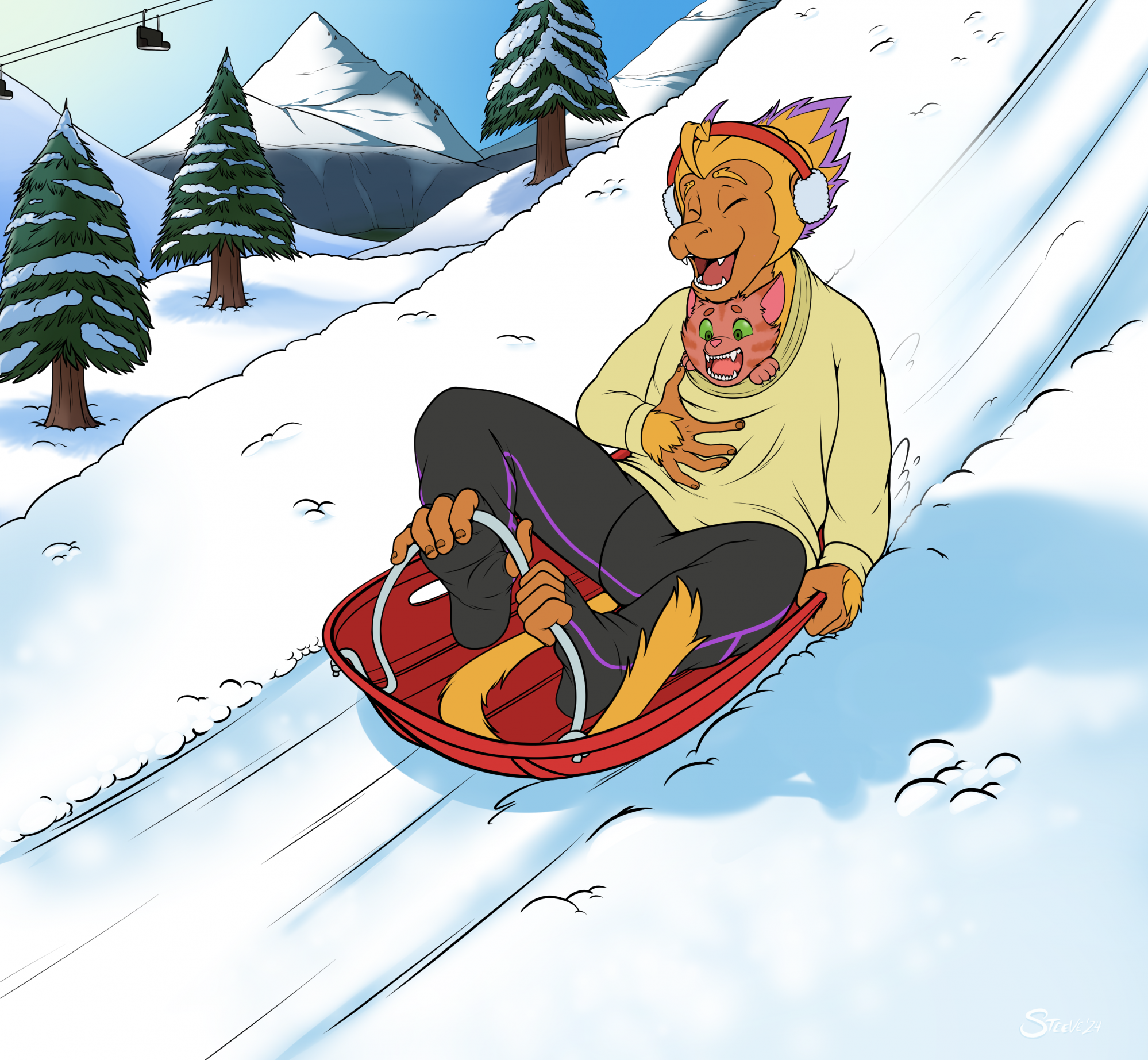 Comm - Sledding With Hydez