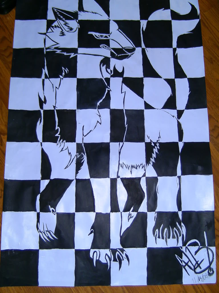 Click to change the View Checkerboard art.
