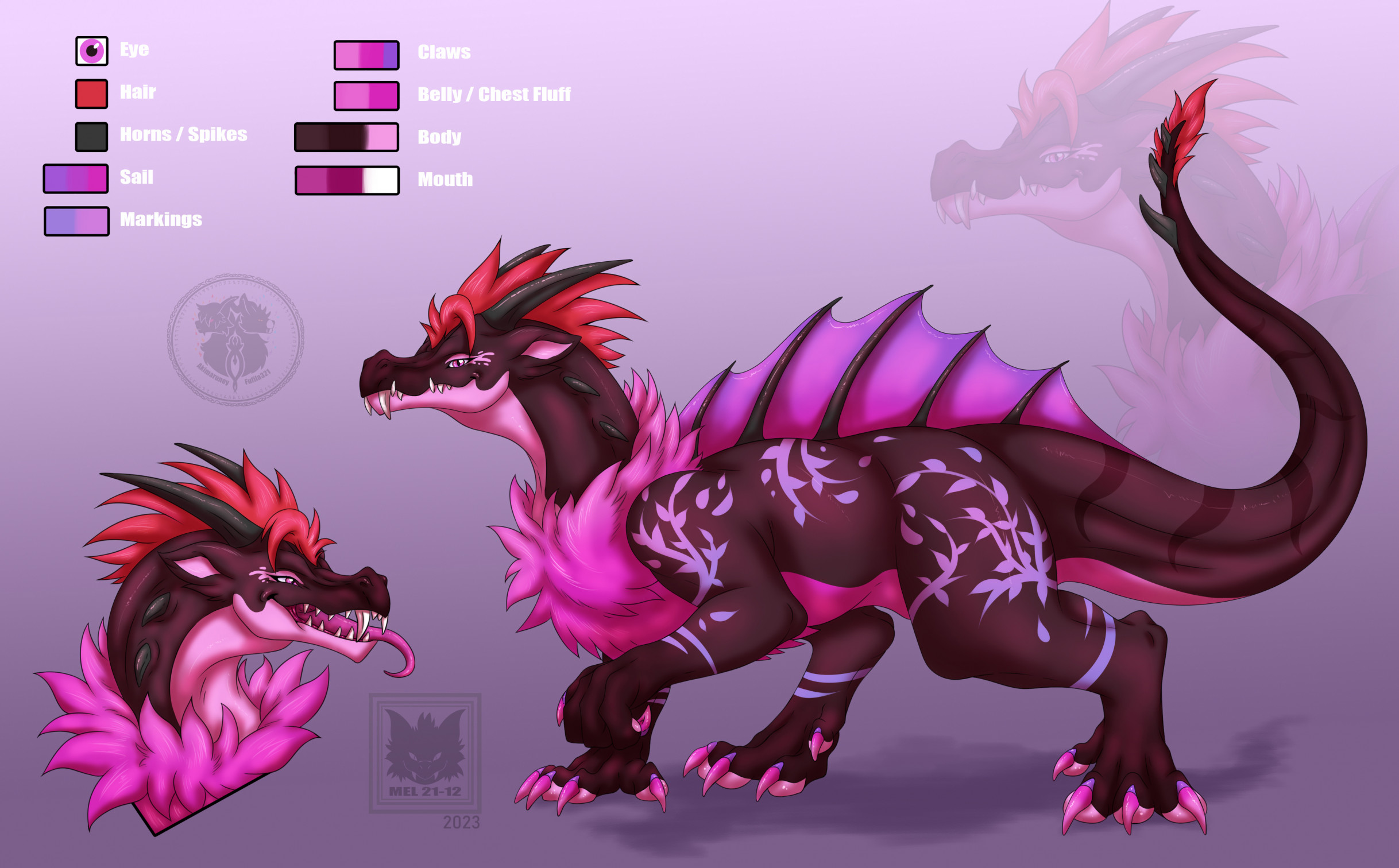 Click to change the View Thystel, the fluffy dino