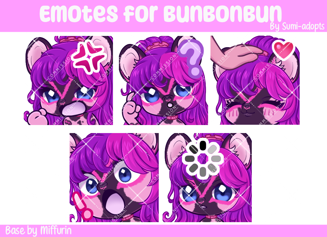 Emotes for BunBonBun