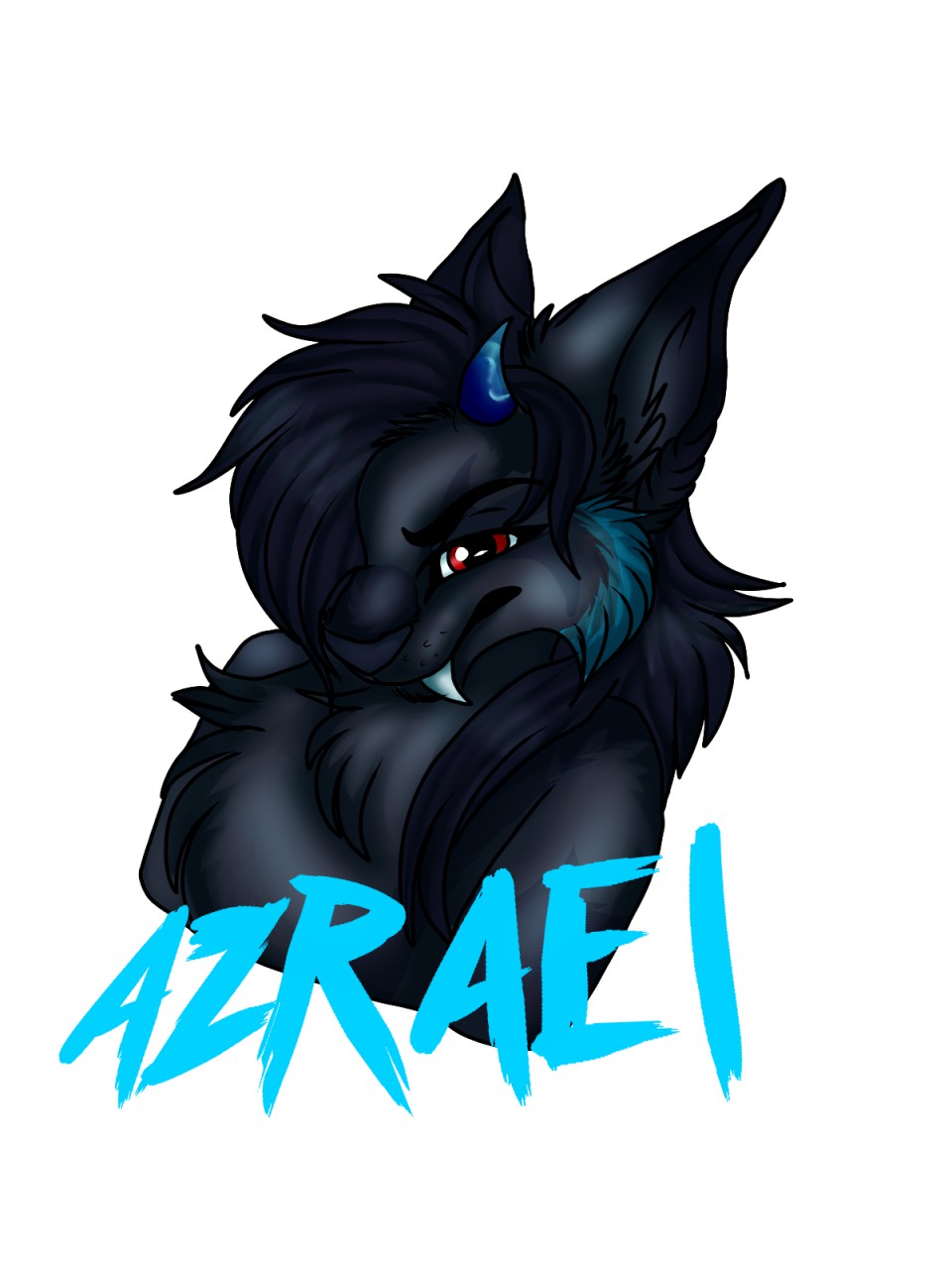 Azrael bust badge [cbe]