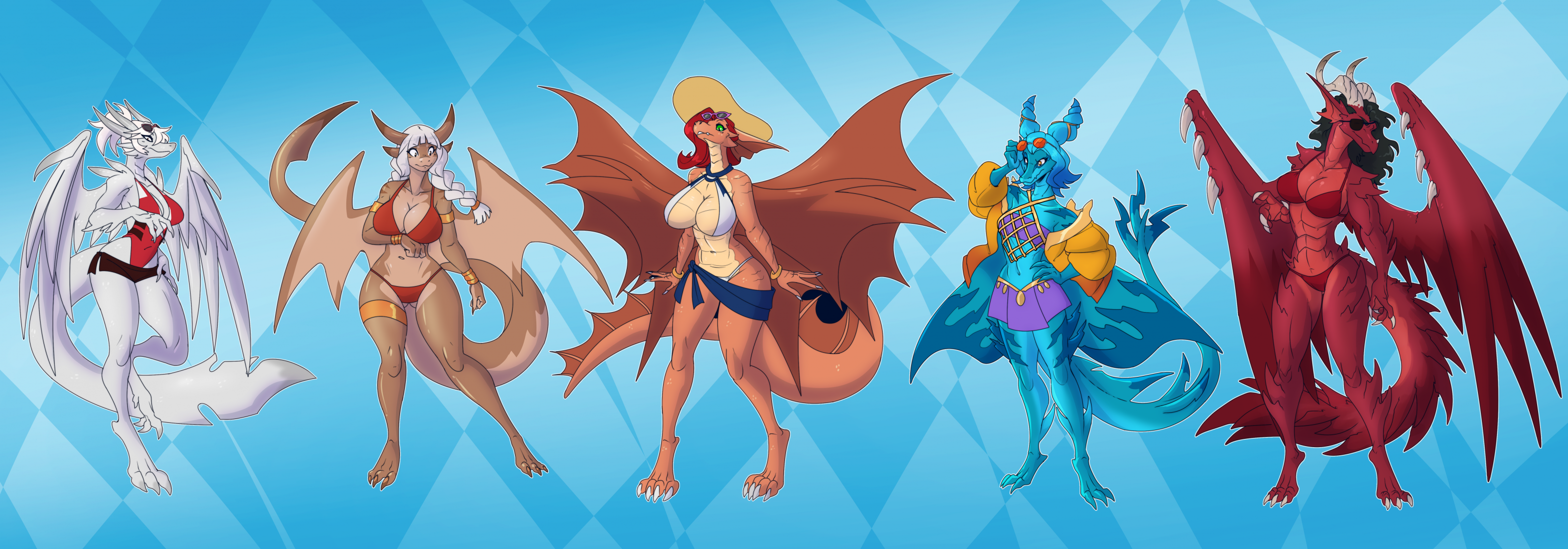 League beach dragon girls