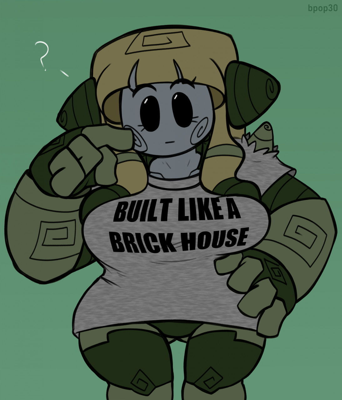 Golem Girl in a T Shirt