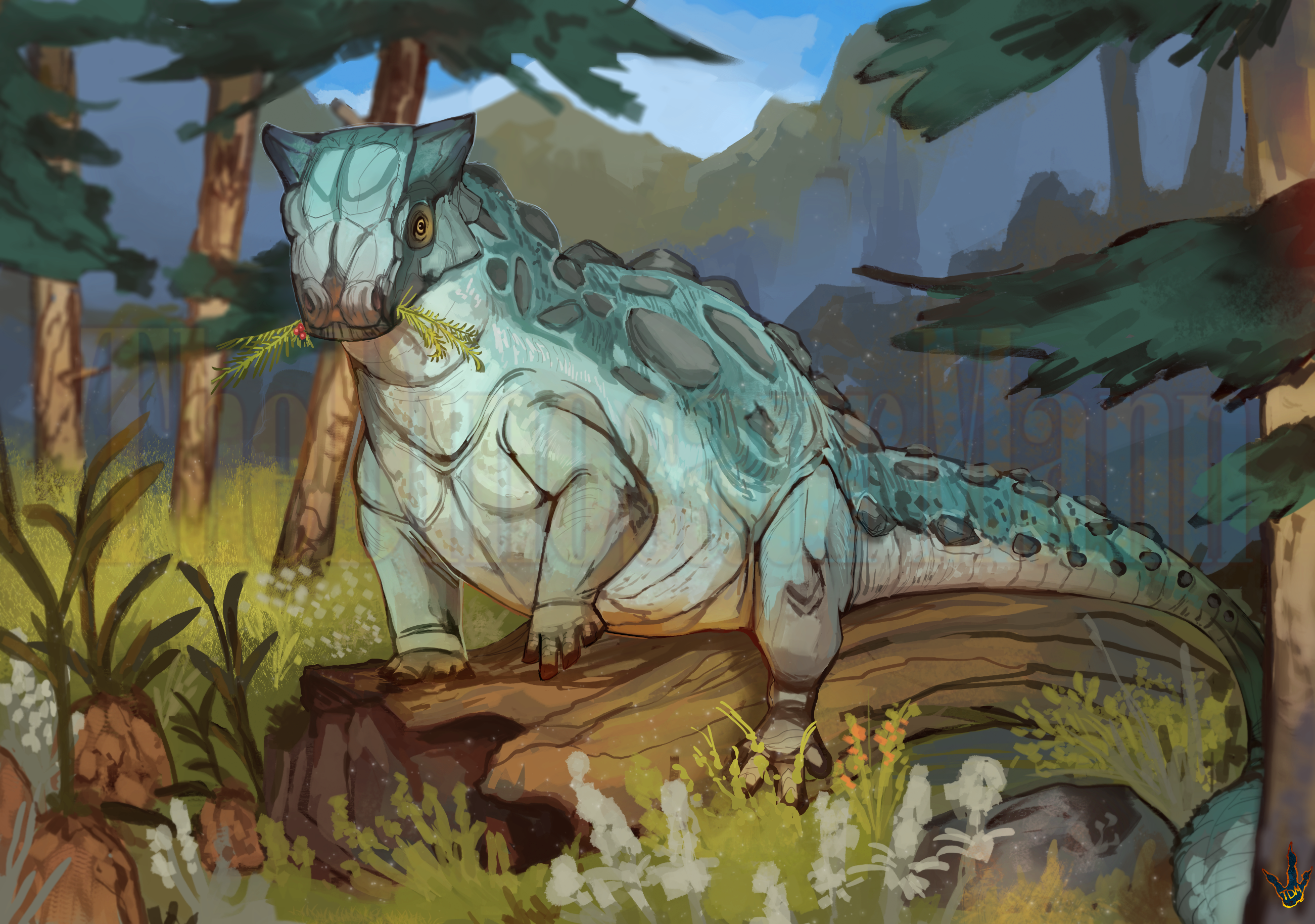 Personal Art - Ankylosaurus magniventris