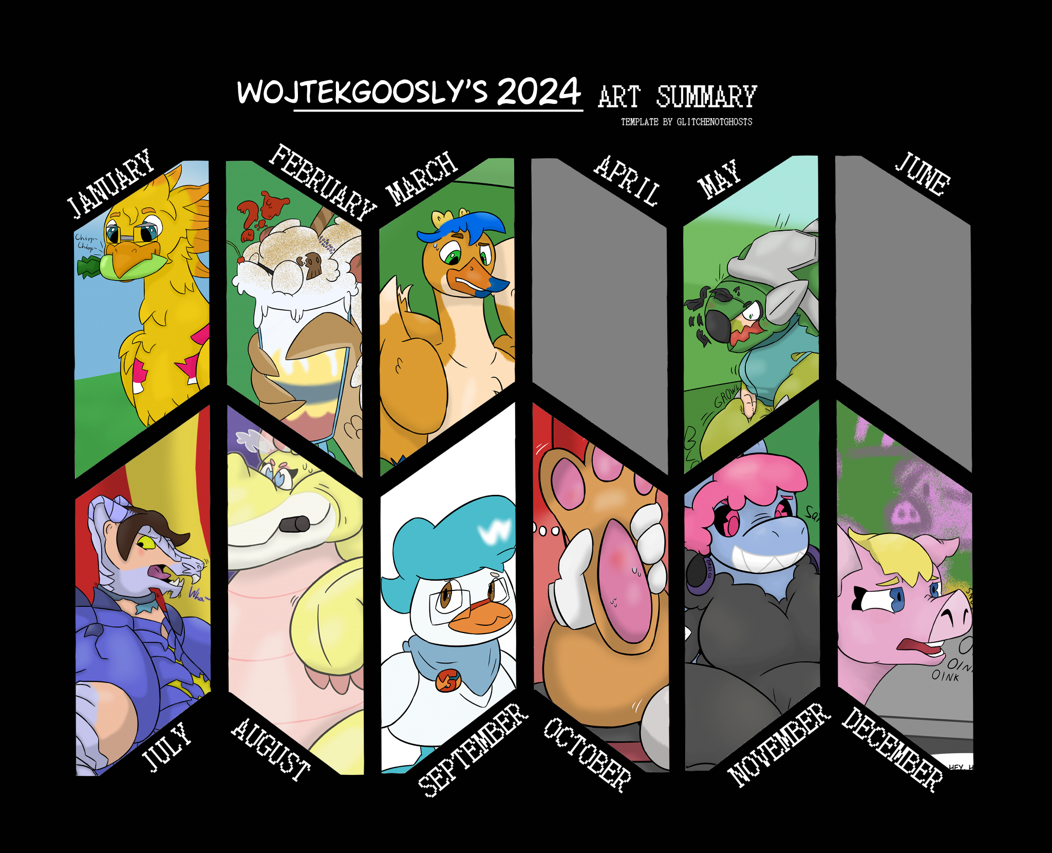 My Art Summary for 2024