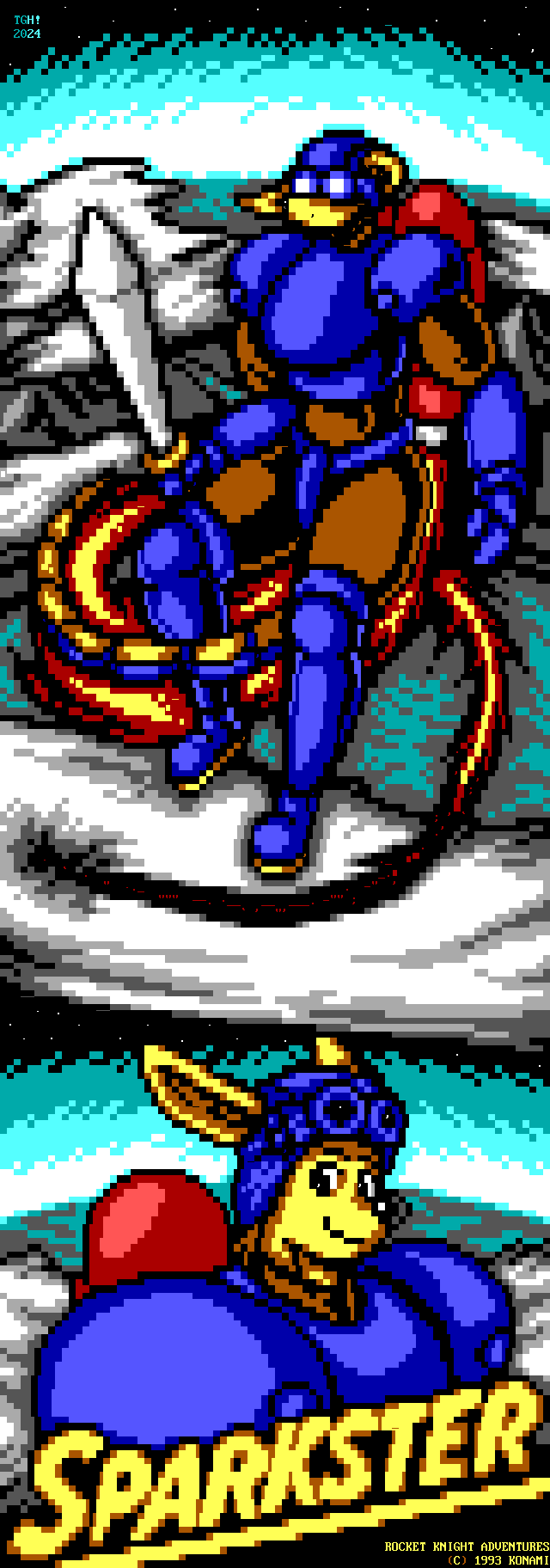 Sparkster [1/3 - Rocket Knight]