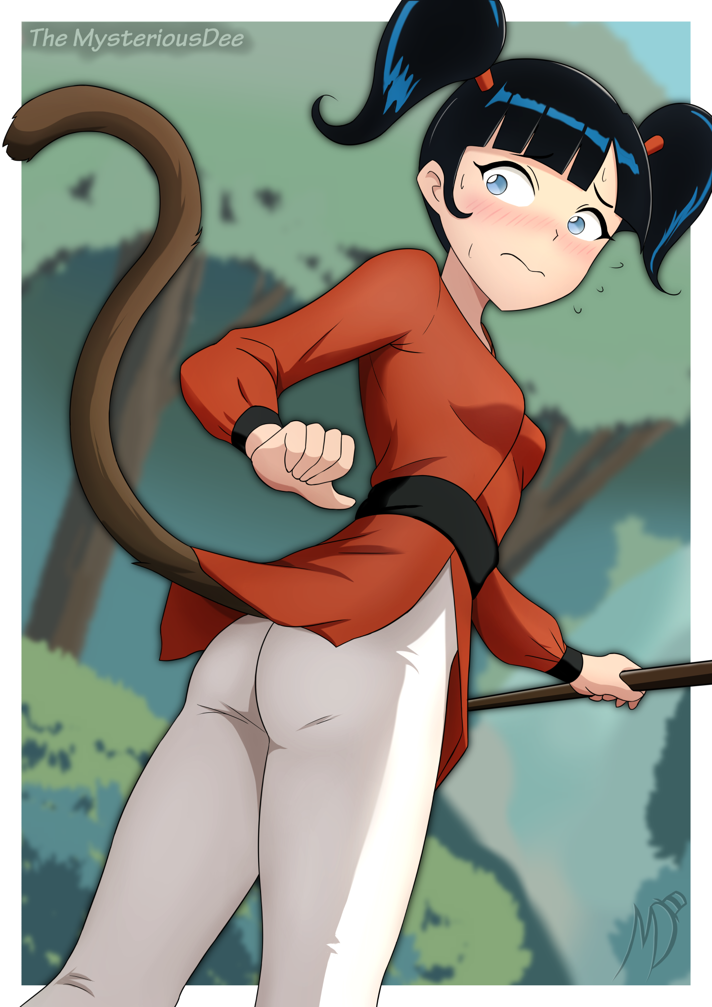 Click to change the View Kimiko - Xiaolin Showdown - Monkey Tail