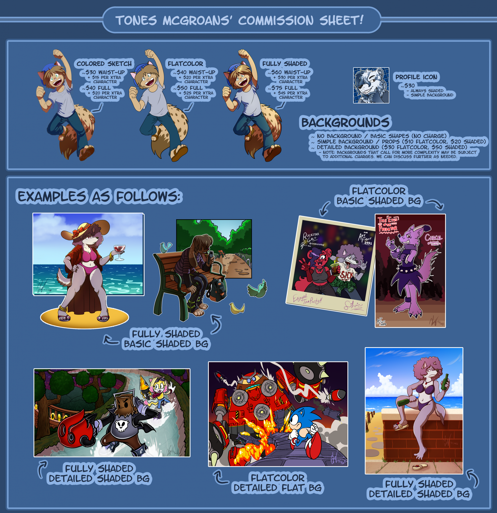 Click to change the View Open For Commissions! (READ DESCRIPTION FOR DETAILS!)