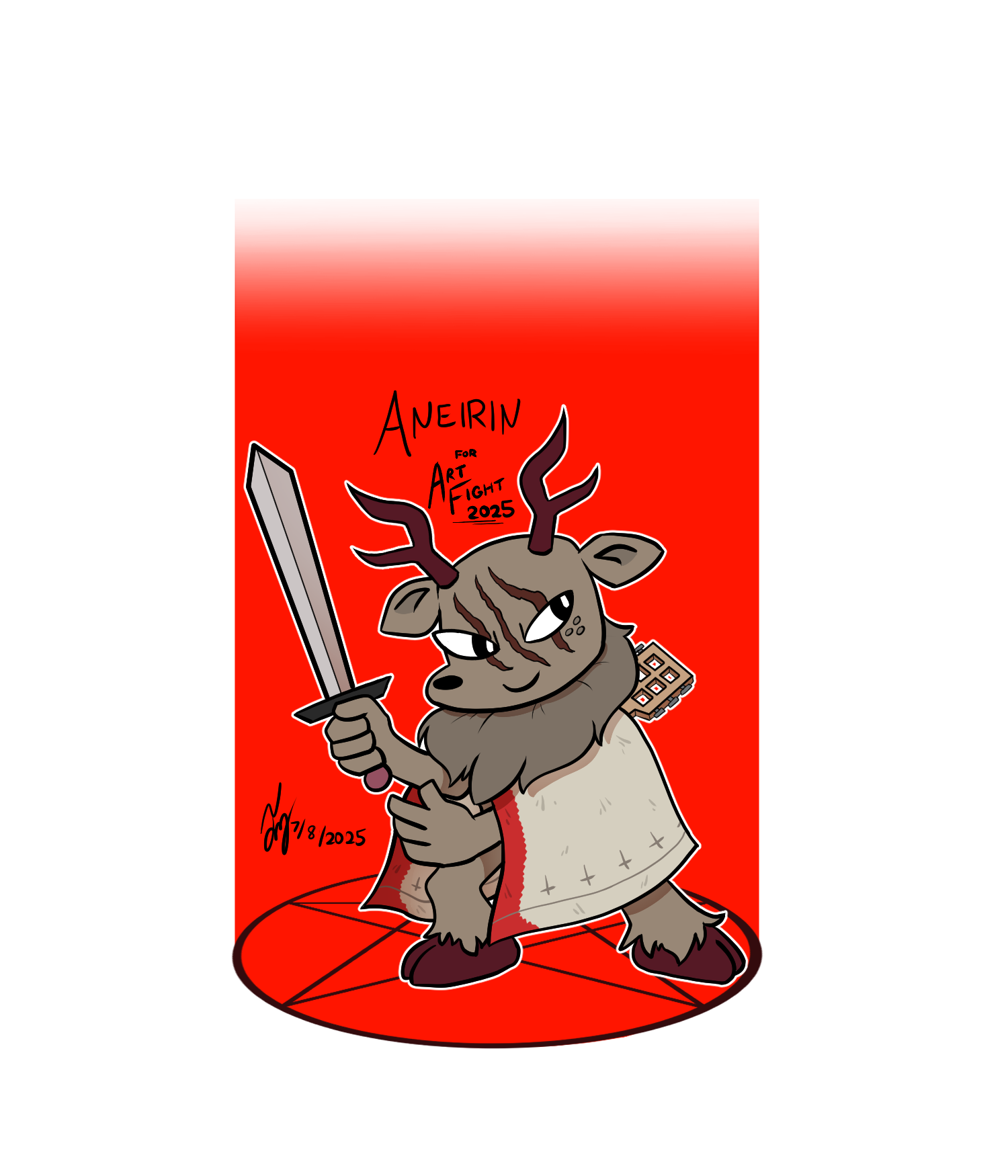 Click to change the View Art Fight 2025 - Aneirin