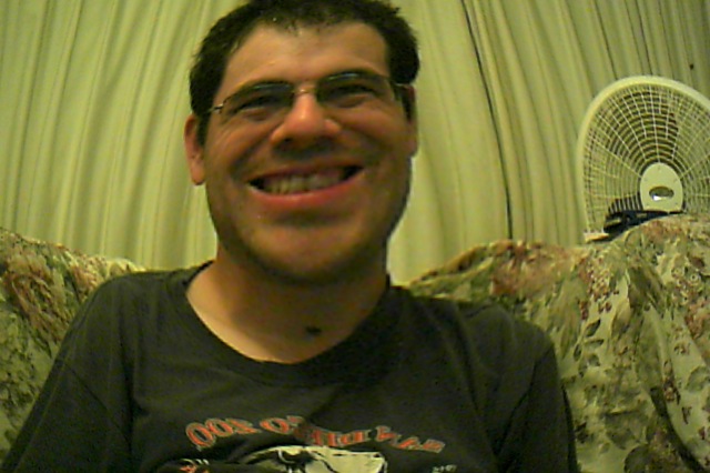 Click to change the View Me hamming it up in photobooth on OS X