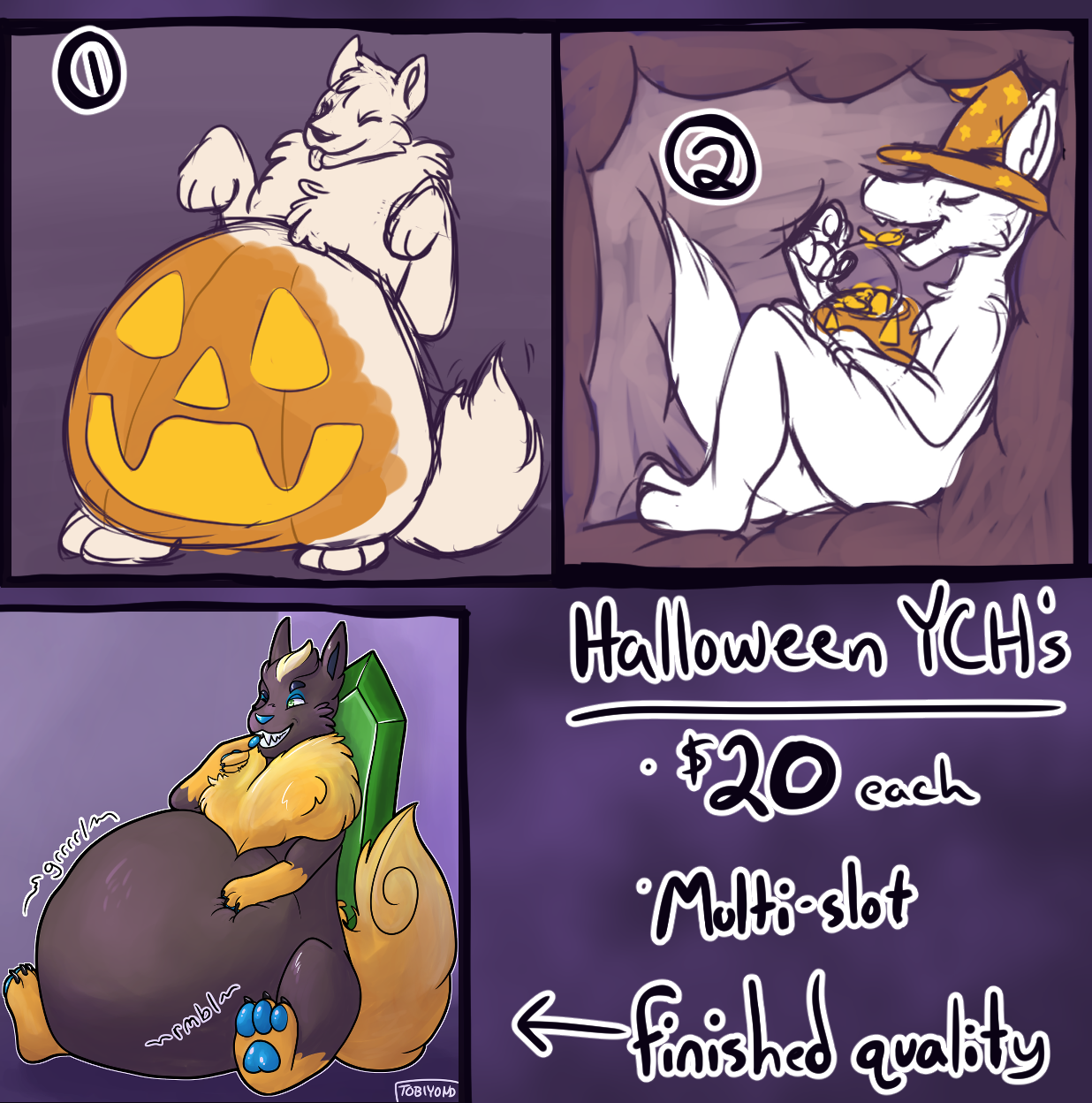 YCH - Halloween - $20