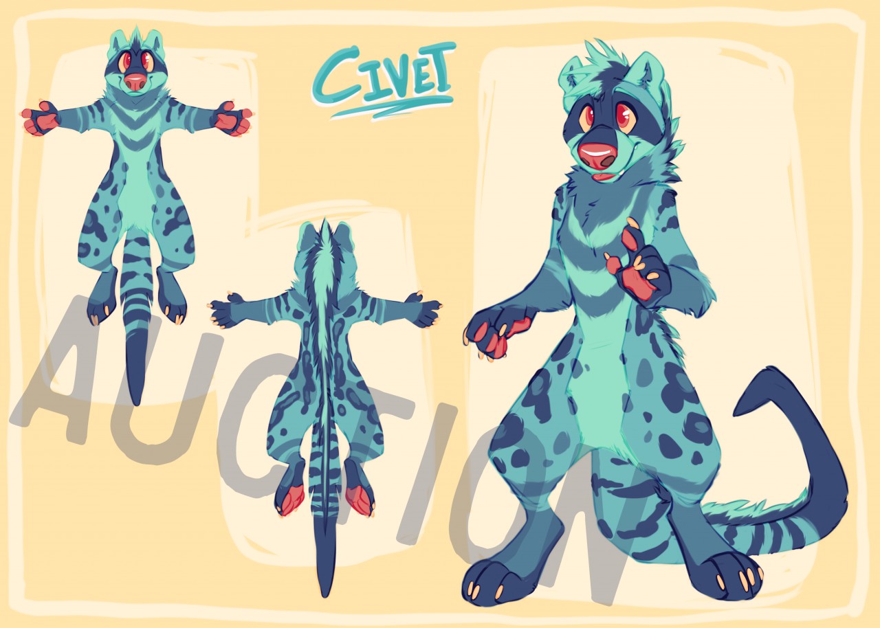 CLOSED DESIGN AUCTION Civet