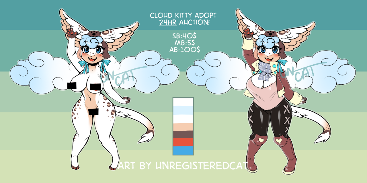 Cloud Cat design-24 hour auction[Closed]