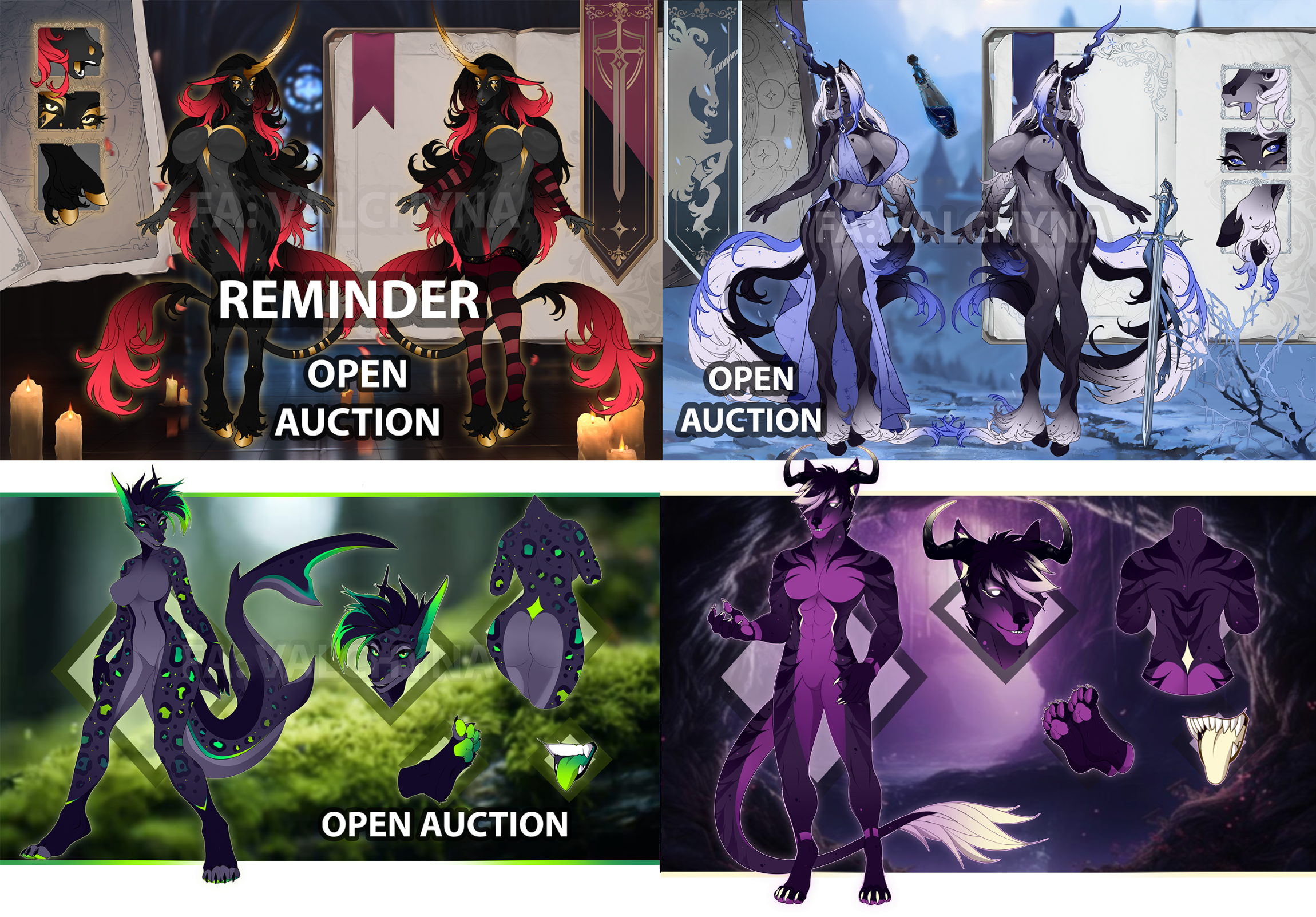 AUCTION REMINDERS